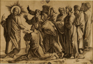 Cristo consegna le chiavi a San Pietro (Pasce Oves Meas)